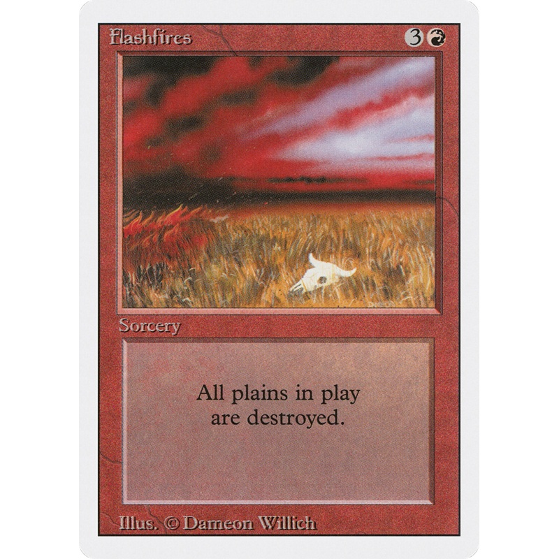 Flashfires (3ED-) - Revised Edition