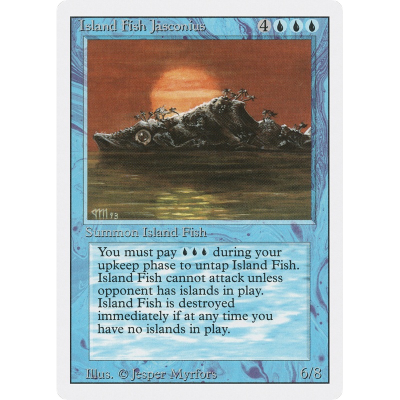 Island Fish Jasconius (3ED-) - Revised Edition