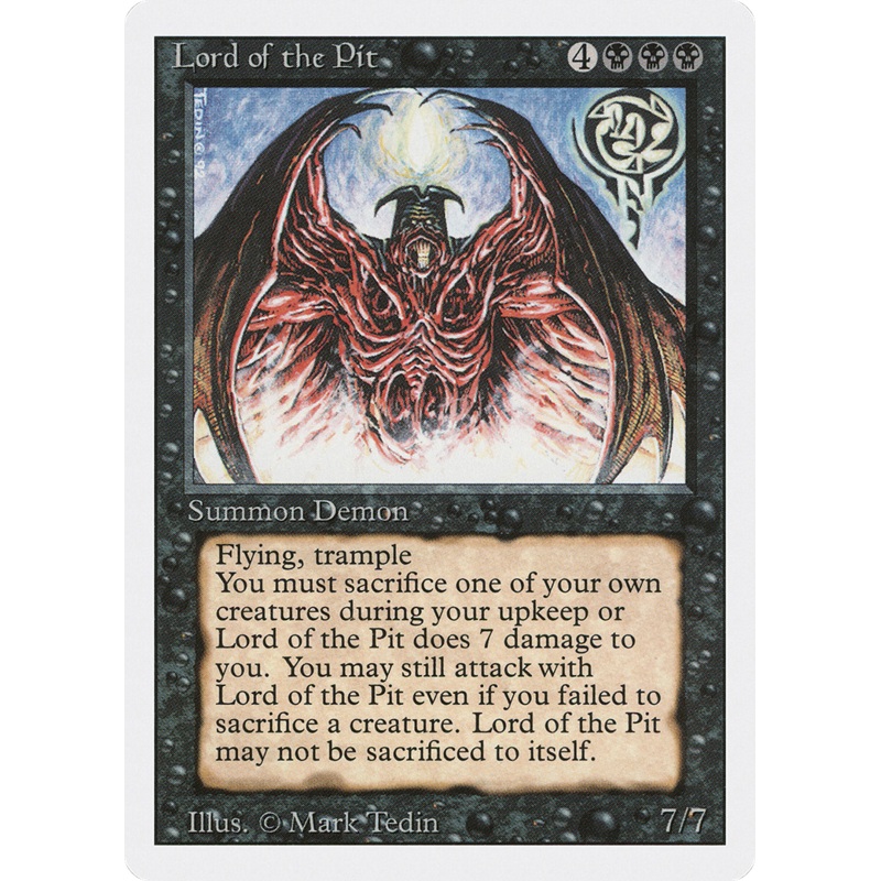 Lord of the Pit (3ED-) - Revised Edition