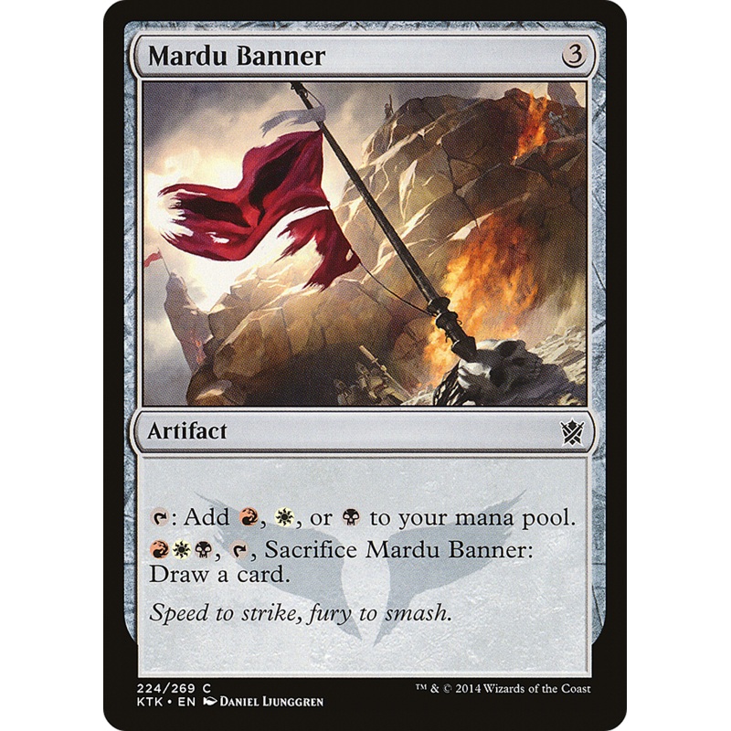 Mardu Banner (KTK-224) - Khans of Tarkir Foil