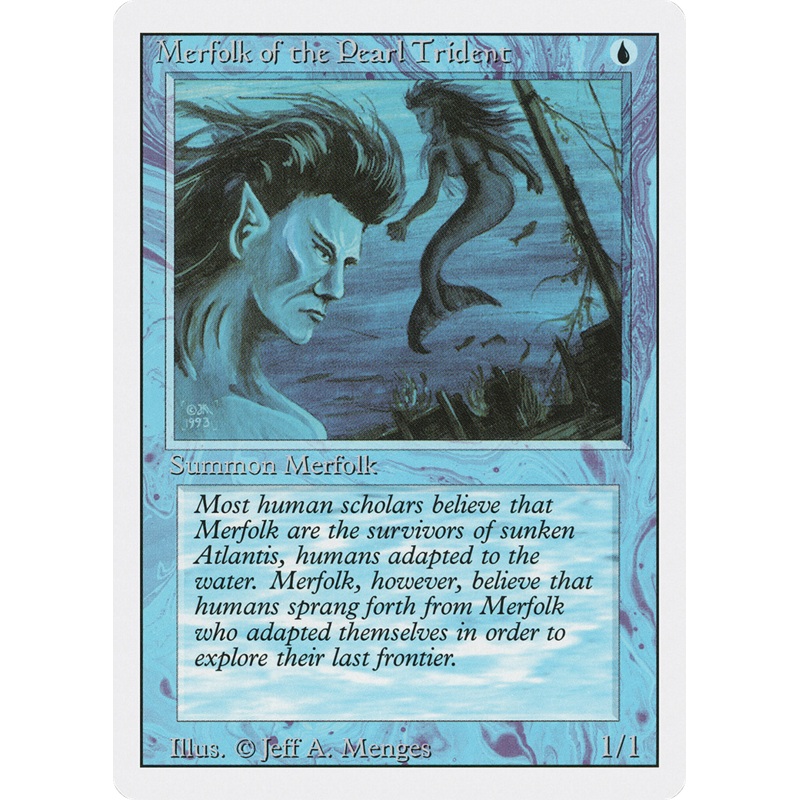 Merfolk of the Pearl Trident (3ED-) - Revised Edition
