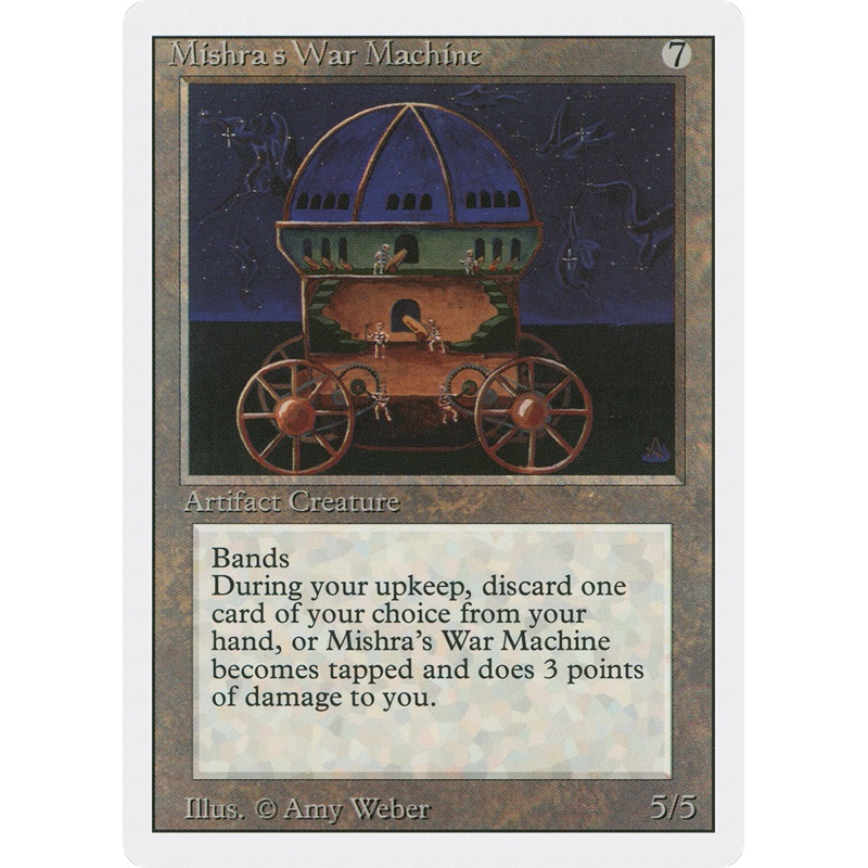 Mishra's War Machine (3ED-) - Revised Edition