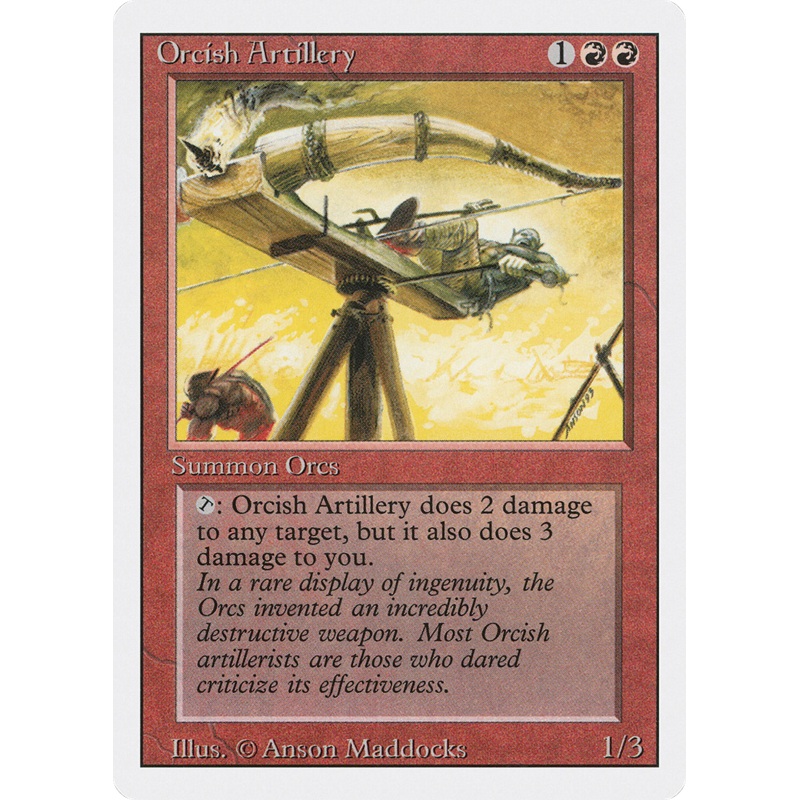 Orcish Artillery (3ED-) - Revised Edition