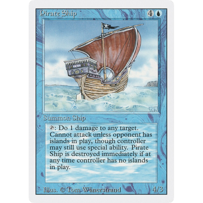 Pirate Ship (3ED-) - Revised Edition