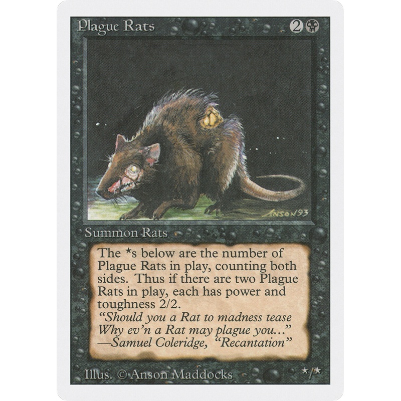 Plague Rats (3ED-) - Revised Edition