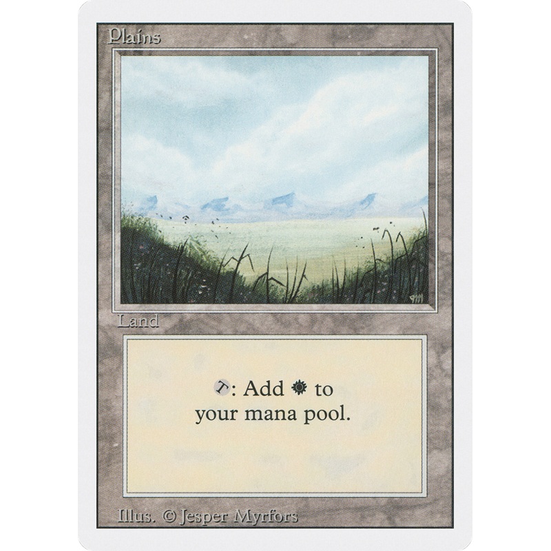 Plains (3ED-293) - Revised Edition