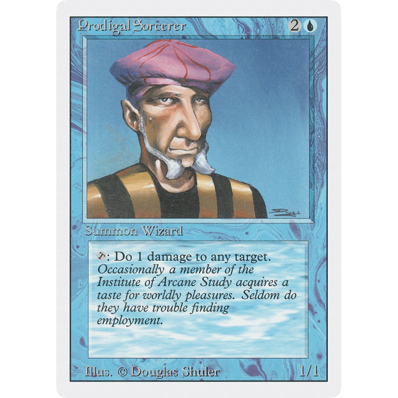 Prodigal Sorcerer (3ED-075) - Revised Edition