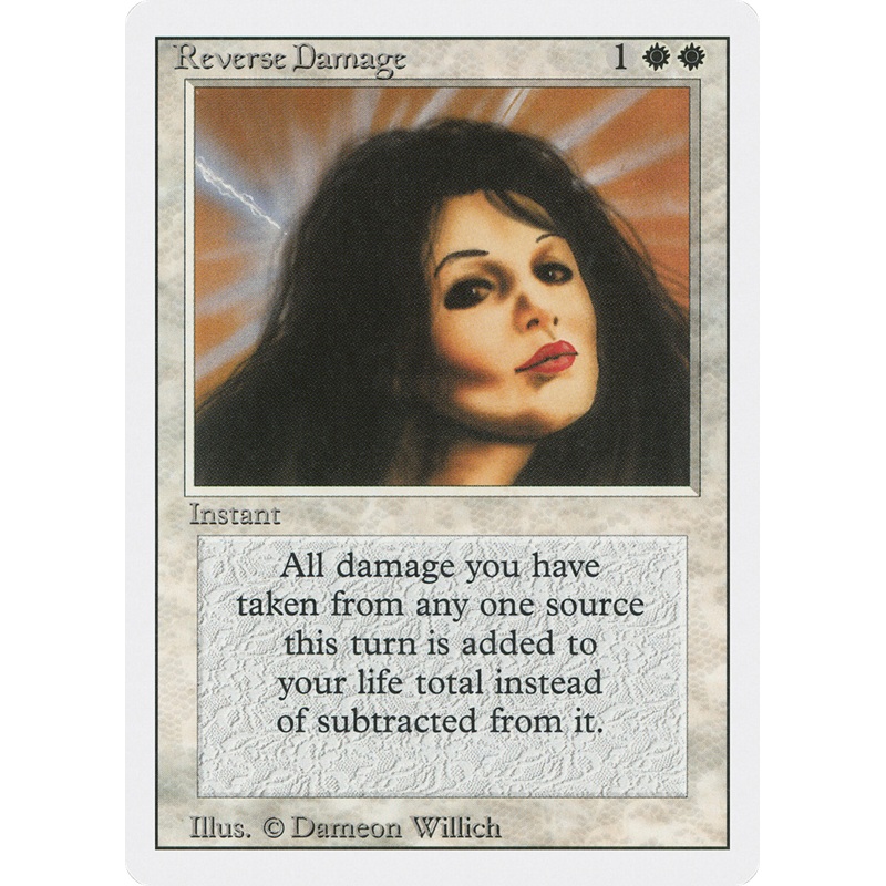 Reverse Damage (3ED-) - Revised Edition