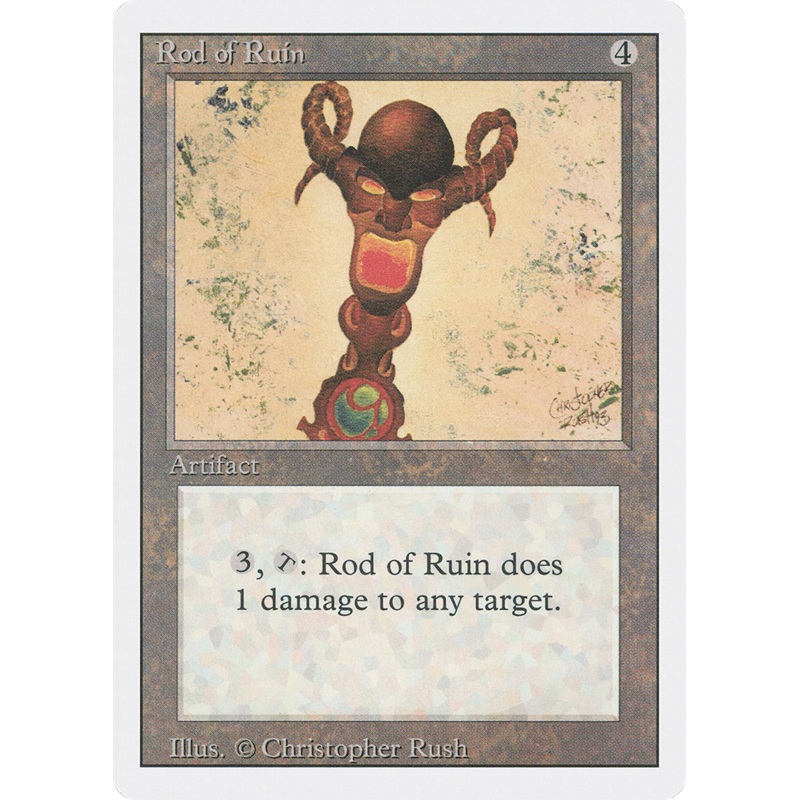 Rod of Ruin (3ED-) - Revised Edition