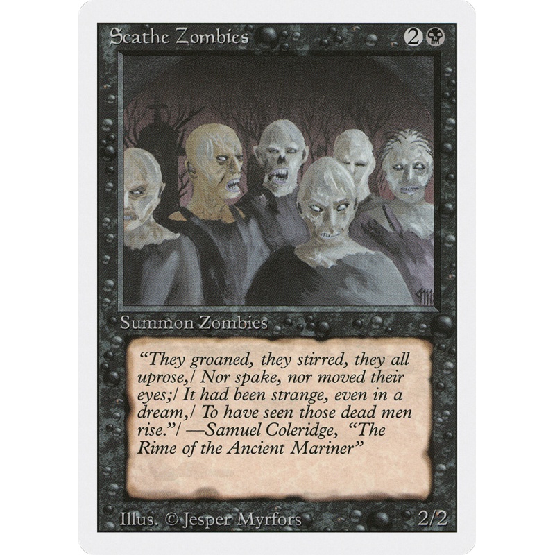 Scathe Zombies (3ED-) - Revised Edition