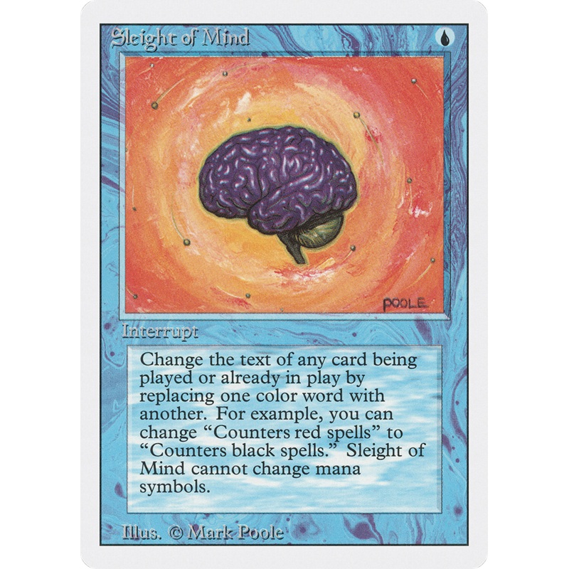 Sleight of Mind (3ED-) - Revised Edition