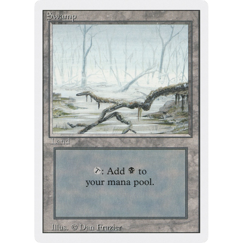 Swamp (3ED-298) - Revised Edition