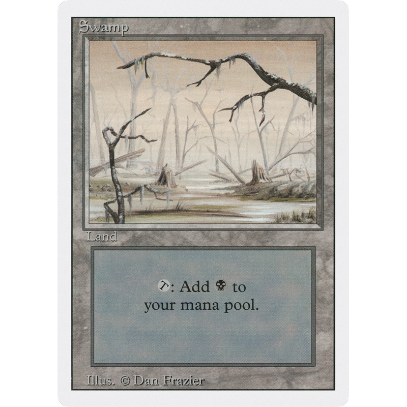 Swamp (3ED-299) - Revised Edition