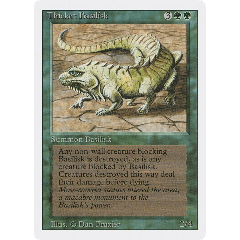 Thicket Basilisk (3ED-) - Revised Edition