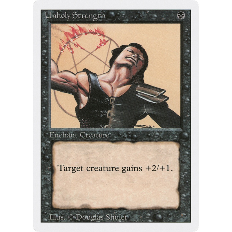 Unholy Strength (3ED-133) - Revised Edition