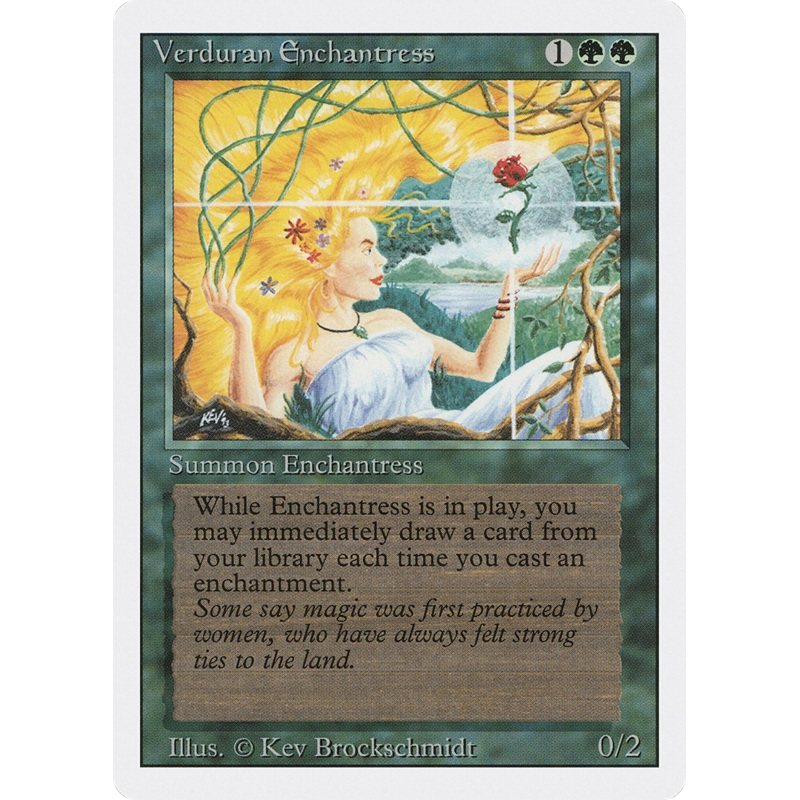 Verduran Enchantress (3ED-) - Revised Edition