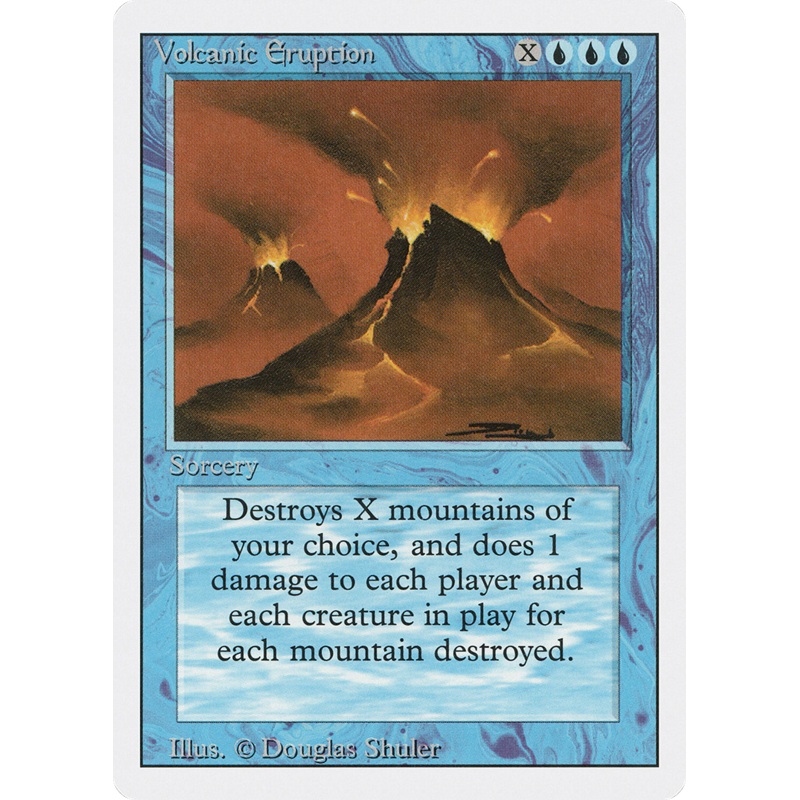 Volcanic Eruption (3ED-) - Revised Edition