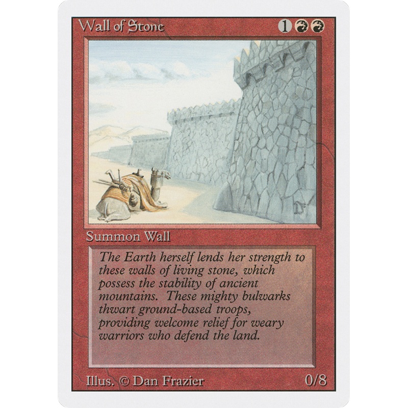 Wall of Stone (3ED-) - Revised Edition