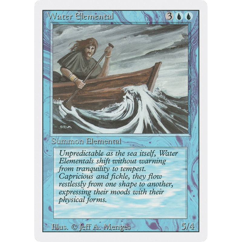 Water Elemental (3ED-) - Revised Edition