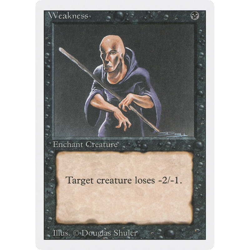 Weakness (3ED-) - Revised Edition