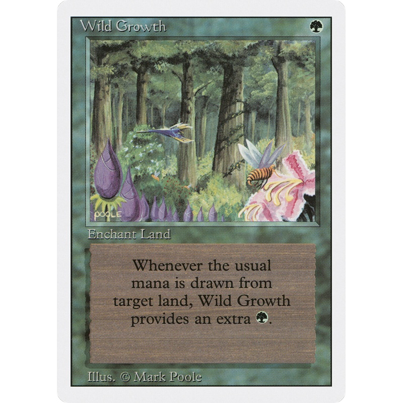 Wild Growth (3ED-) - Revised Edition