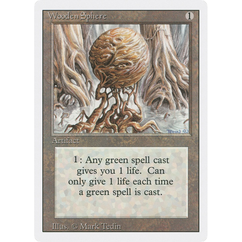 Wooden Sphere (3ED-) - Revised Edition