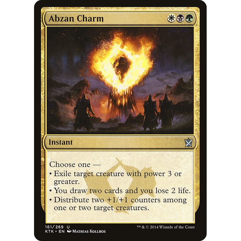 Abzan Charm (KTK-161) - Khans of Tarkir