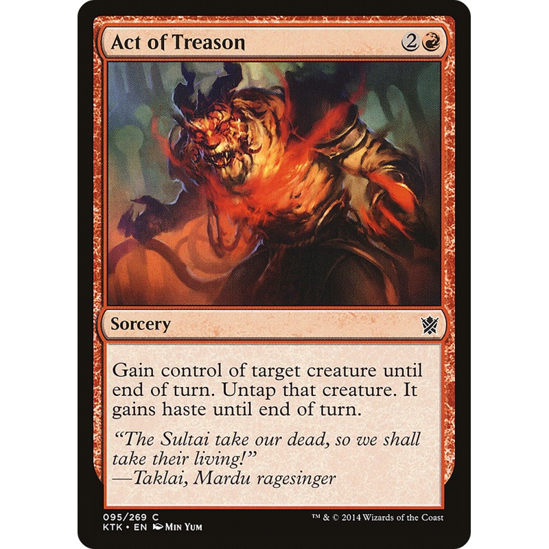Act of Treason (KTK-095) - Khans of Tarkir