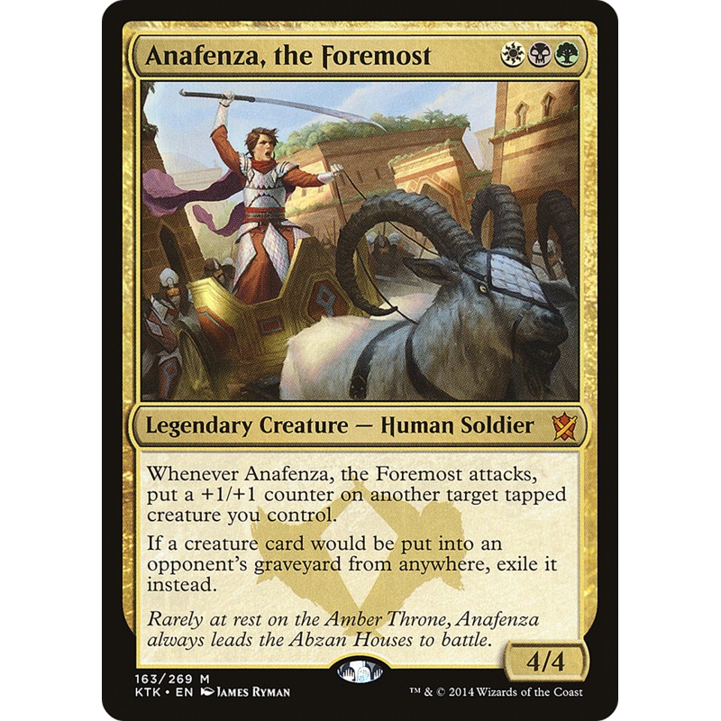 Anafenza, the Foremost (KTK-163) - Khans of Tarkir