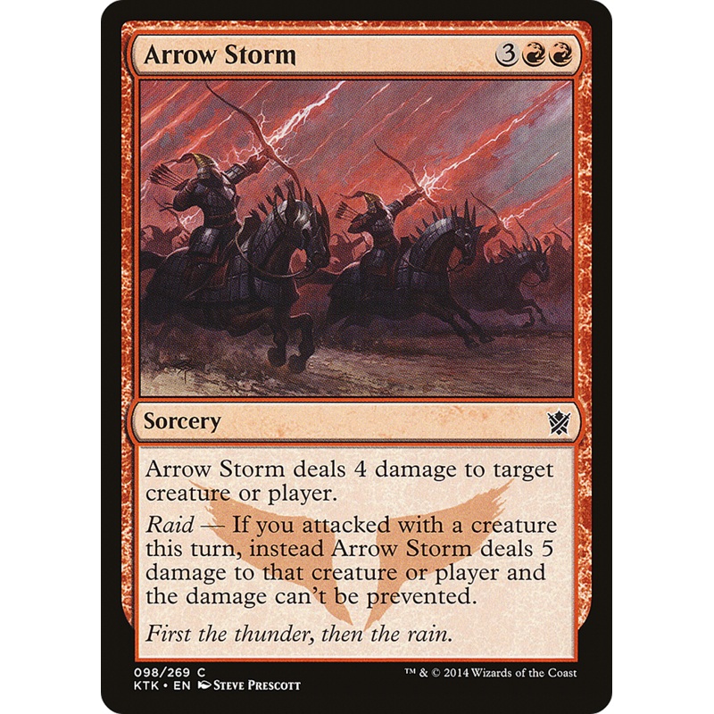 Arrow Storm (KTK-098) - Khans of Tarkir