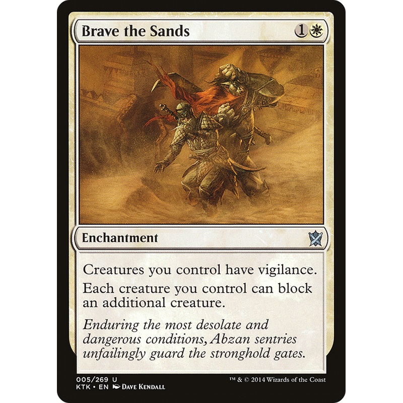 Brave the Sands (KTK-005) - Khans of Tarkir