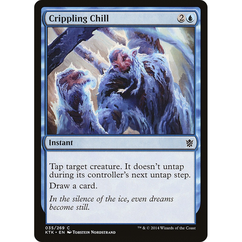 Crippling Chill (KTK-035) - Khans of Tarkir