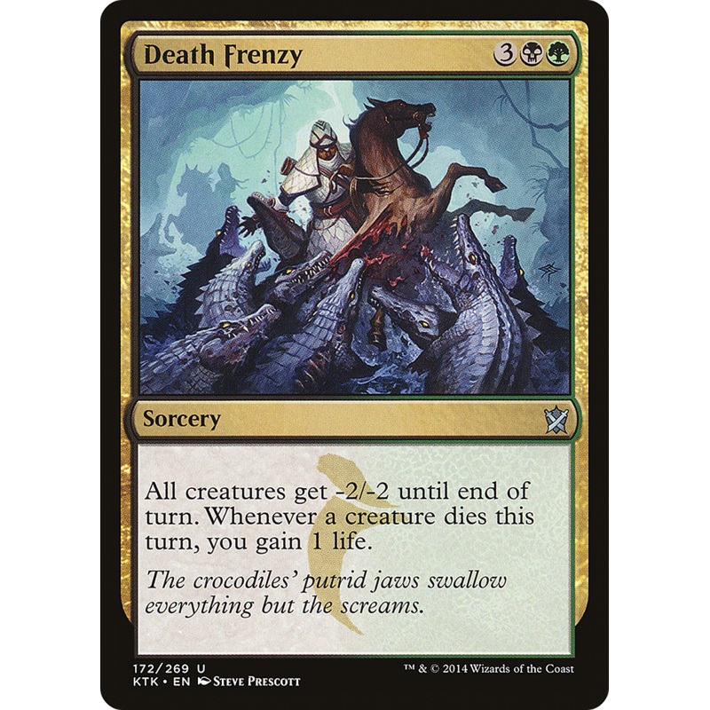 Death Frenzy (KTK-172) - Khans of Tarkir