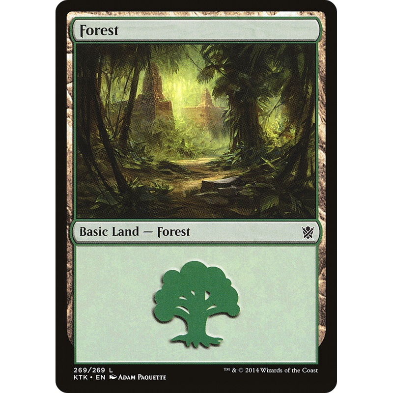 Forest (KTK-269) - Khans of Tarkir
