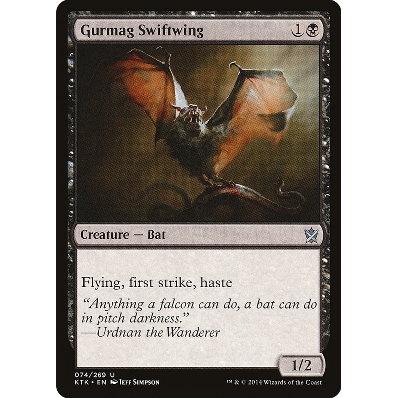 Gurmag Swiftwing (KTK-074) - Khans of Tarkir Foil