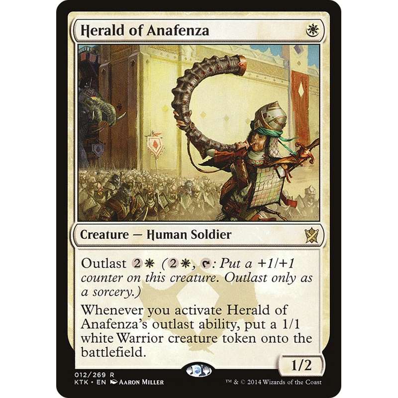 Herald of Anafenza (KTK-012) - Khans of Tarkir