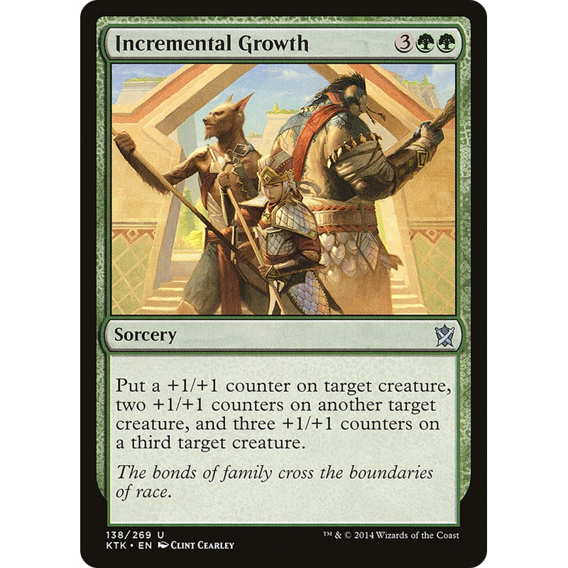 Incremental Growth (KTK-138) - Khans of Tarkir