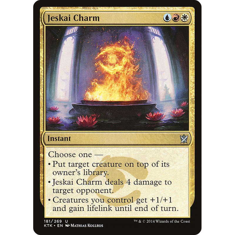 Jeskai Charm (KTK-181) - Khans of Tarkir