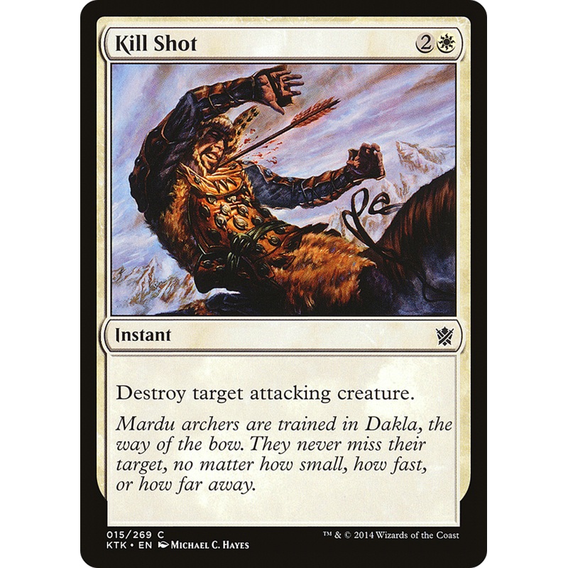 Kill Shot (KTK-015) - Khans of Tarkir