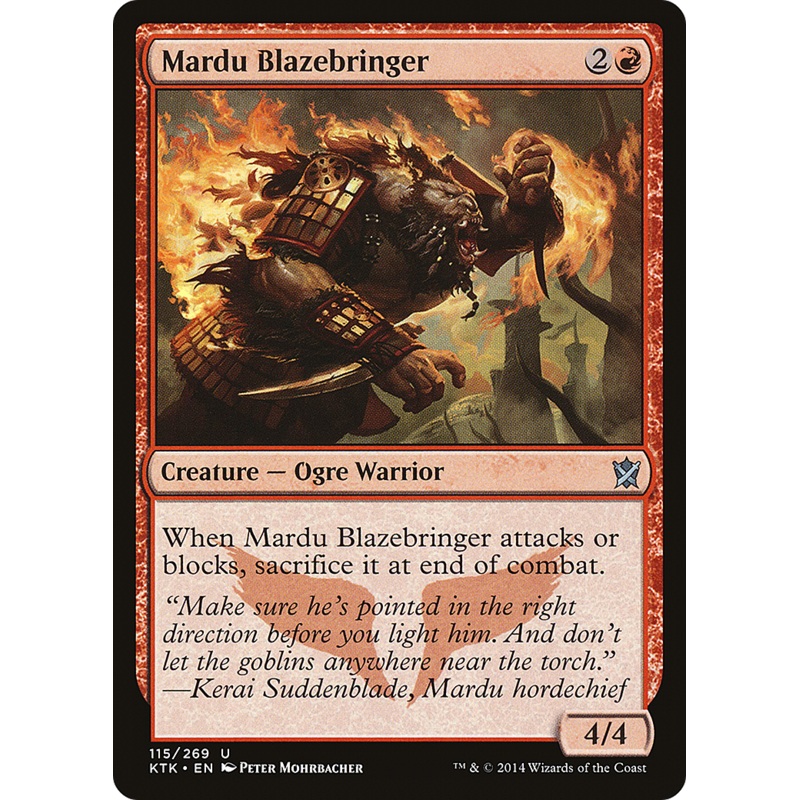 Mardu Blazebringer (KTK-115) - Khans of Tarkir
