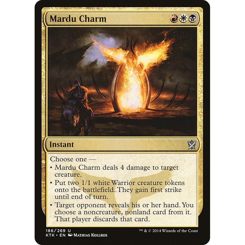 Mardu Charm (KTK-186) - Khans of Tarkir Foil