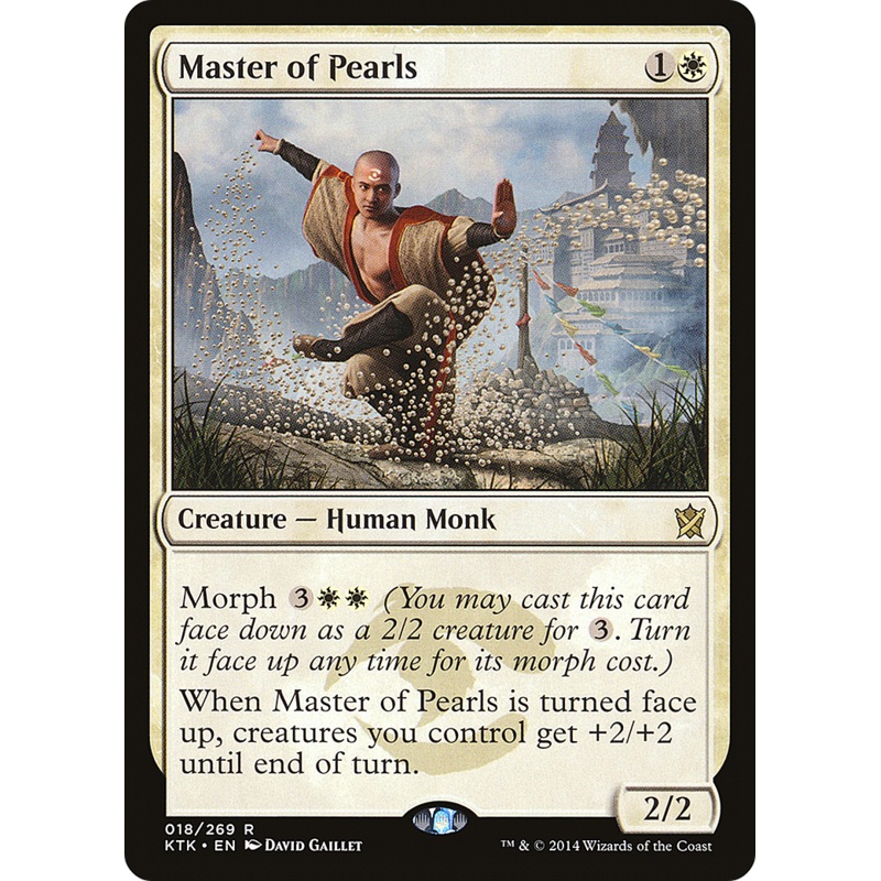 Master of Pearls (KTK-018) - Khans of Tarkir Foil