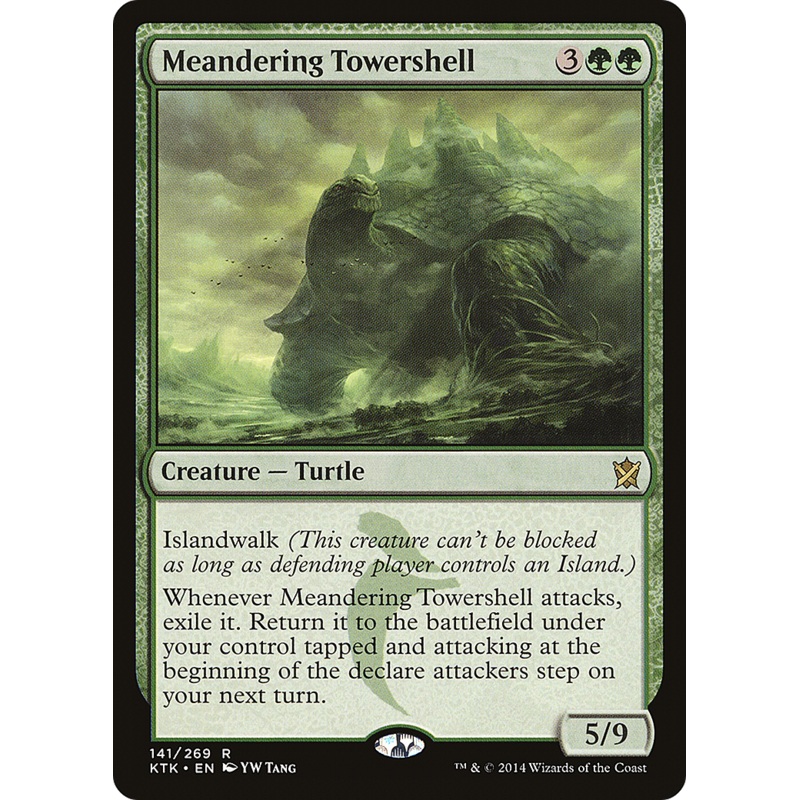 Meandering Towershell (KTK-141) - Khans of Tarkir Foil