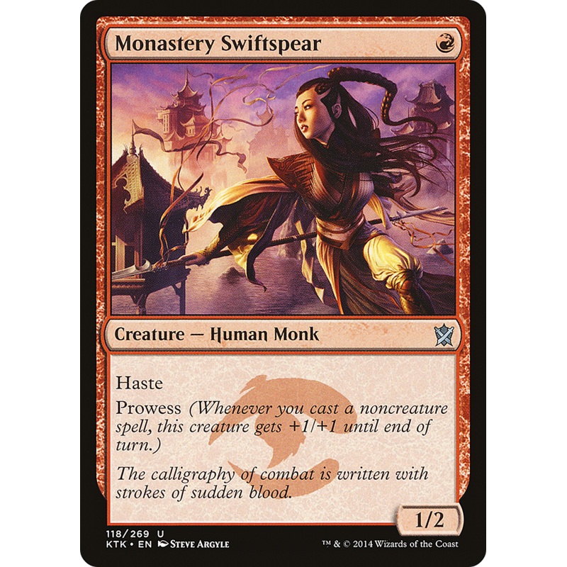 Monastery Swiftspear (KTK-118) - Khans of Tarkir Foil