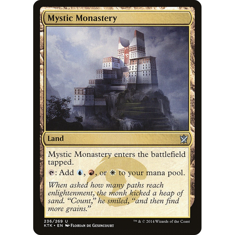 Mystic Monastery (KTK-236) - Khans of Tarkir Foil