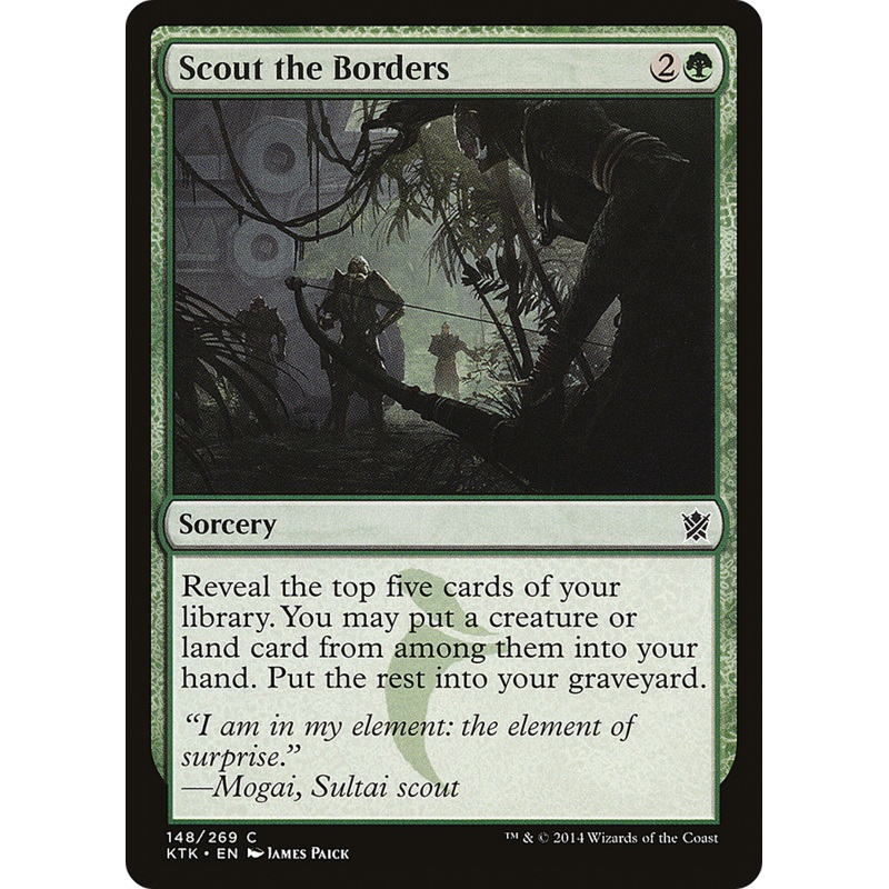 Scout the Borders (KTK-148) - Khans of Tarkir