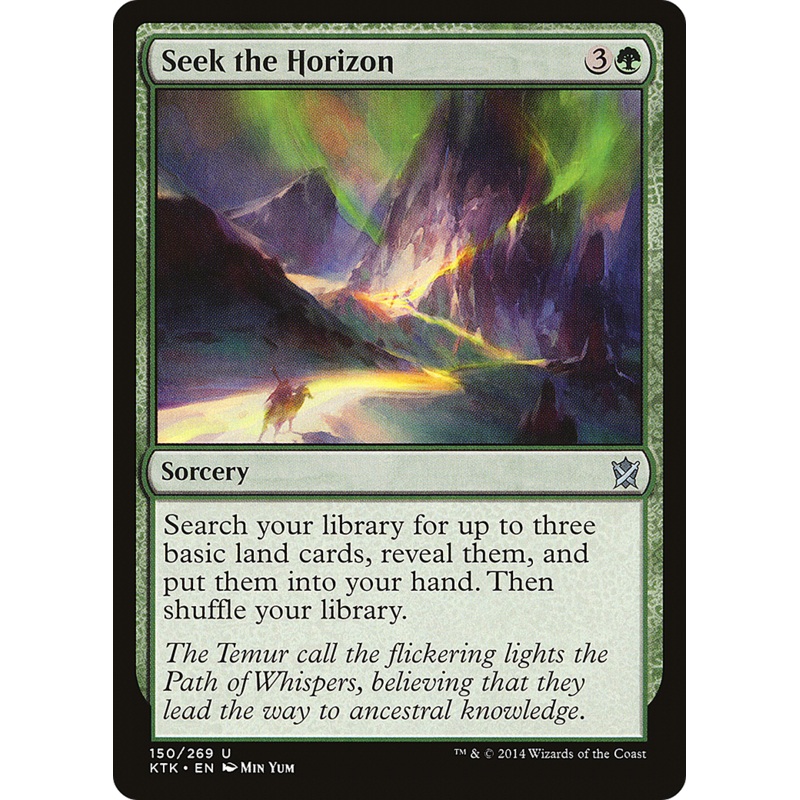 Seek the Horizon (KTK-150) - Khans of Tarkir Foil