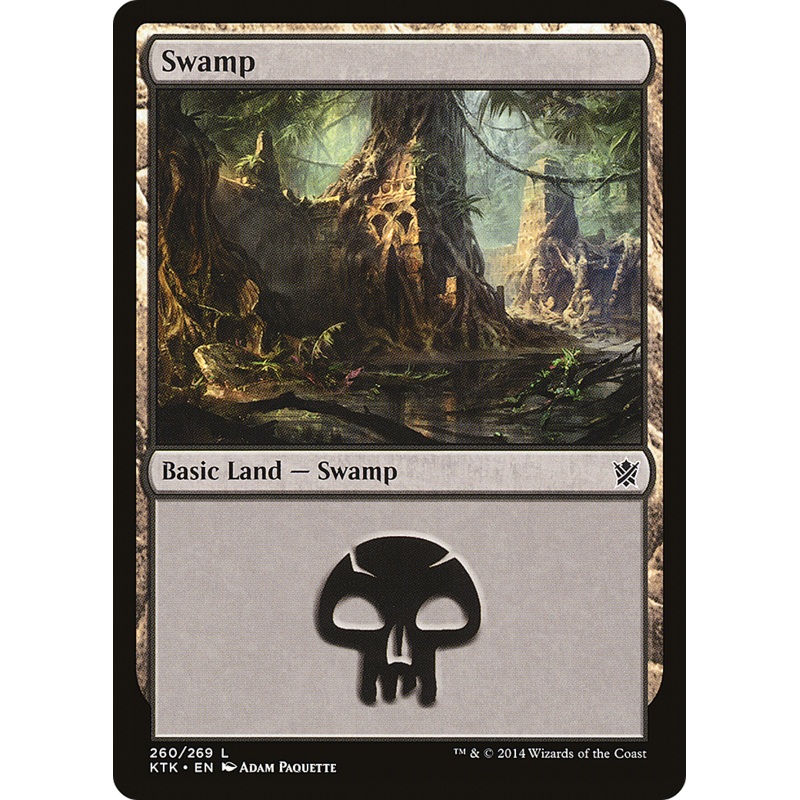 Swamp (KTK-260) - Khans of Tarkir