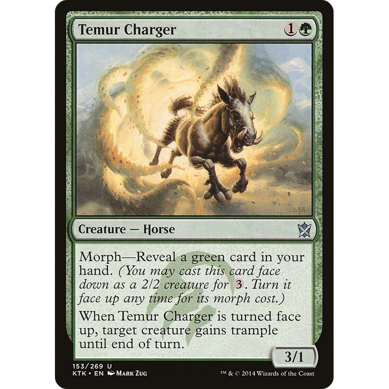 Temur Charger (KTK-153) - Khans of Tarkir Foil