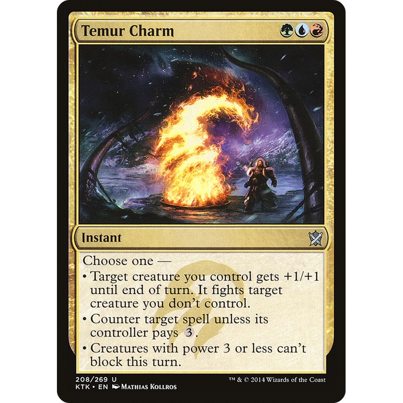 Temur Charm (KTK-208) - Khans of Tarkir